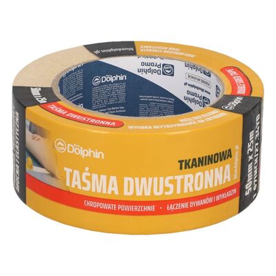 Taśma dwustronna 50 mm x 25 m Blue Dolphin