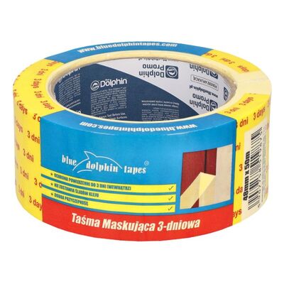 Taśma maskująca 48 mm x 50 m Blue Dolphin