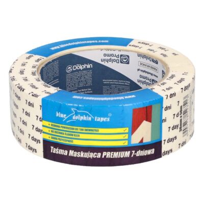 Taśma maskująca 38 mm x 50 m Blue Dolphin