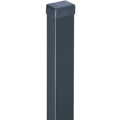 Słup gładki 3D 6 x 4 x 200 cm antracytowy