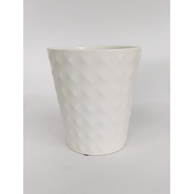 Osłonka ceramiczna borneo wanilia 11,6 x 14,2 cm