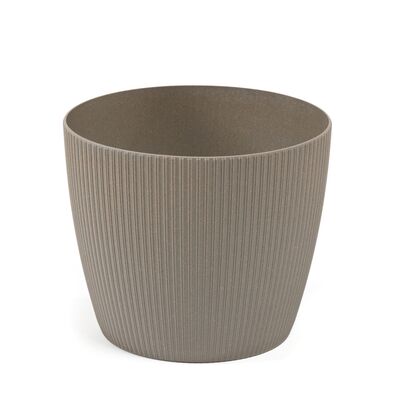 Osłonka-doniczka MAGNOLIA jumper ECO fi 26 szary Lamela