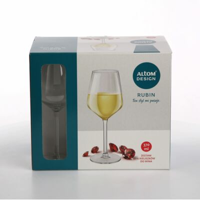 Komplet kieliszków 6 szt. wino białe 370 ml