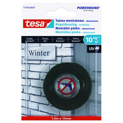 Taśma montażowa na zewnątrz 19 mm x 1,5 m Tesa