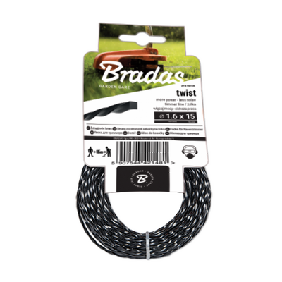 Żyłka TWIST, 2,4 mm x 15 m, karta