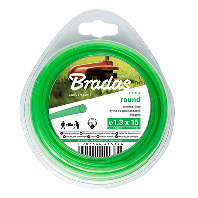 Żyłka TRIMMER, okrągła, 3,0 mm x 15 m, blister