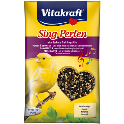 Przysmak funkcjonalny dla kanarka Sing Perlen 20 g na śpiew Vitakraft