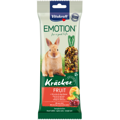 Kolba dla królika Emotion Kracker fruit 2 sztuki Vitakraft