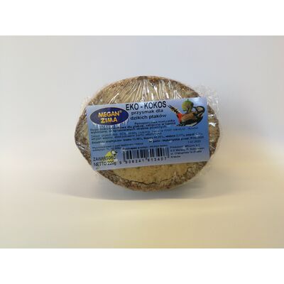 Przysmak tłuszczowo-orzechowy połówka kokosa 220 g