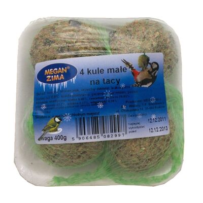 Zestaw dla sikorek 4 kule małe 400 g