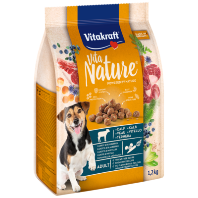 Karma dla psa VITA NATURE cielęcina 1,2 kg sucha Vitakraft
