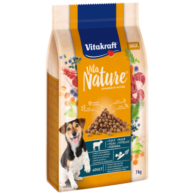 Karma dla psa VITA NATURE cielęcina 7 kg sucha Vitakraft
