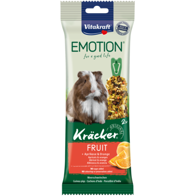 Kolba dla świnki Emotion Kracker fruit 2 sztuki Vitakraft
