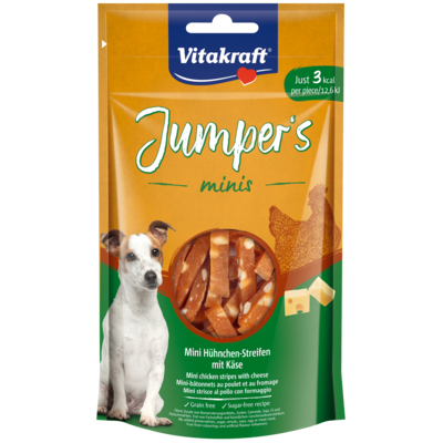 Przysmak dla psa JUMPERS MINIS kurczak/ser 80g Vitakraft