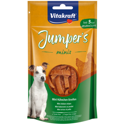 Przysmak dla psa JUMPERS MINIS STRIPES kurczak 80g Vitakraft