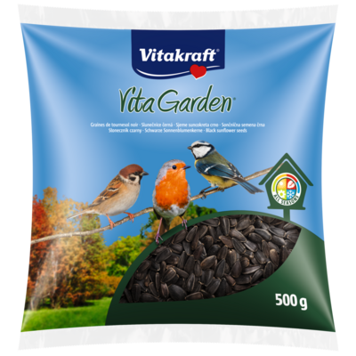 Słonecznik dla ptaków VITA GARDEN czarny 500g Vitakraft