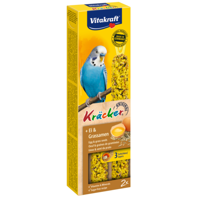 Kolba dla papugi falistej KRACKER 2szt jajko/sezam Vitakraft