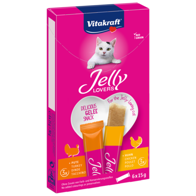 Przysmak dla kota JELLY LOVERS kurczak/indyk 6x15g Vitakraft