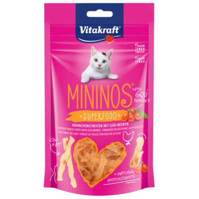 Przysmak dla kota MININOS SUPERFOOD kurczak/chia 40g Vitakraft