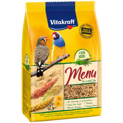 Karma dla ptaków egzotycznych MENU VITAL 500g Vitakraft