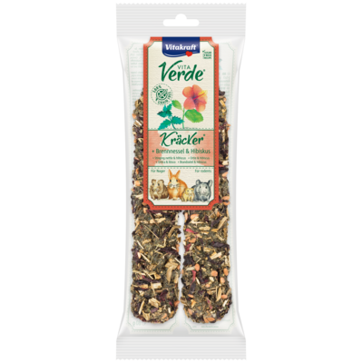 Kolba dla gryzoni i królików VV Kracker pokrzywa/ hibiskus 80g Vitakraft