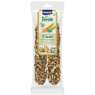 Kolba dla gryzoni i królików VV Kracker pokrzywa/marchewka 80g Vitakraft