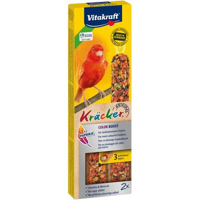 Kolba dla kanarka KRACKER 2szt na kolor Vitakraft