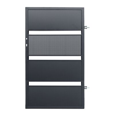 Furtka Olaf ocynk RAL7016 struktura 90 x 158 cm prawa
