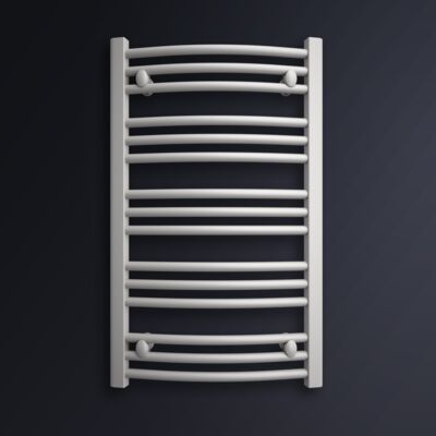 Grzejnik łazienkowy DT 50 x 65 cm biały 9016 błyszczący 1, 4, 5, 8 ENIX