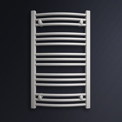 Grzejnik łazienkowy DT 50 x 81,8 cm biały 9016 błyszczący 1, 4, 5, 8 ENIX