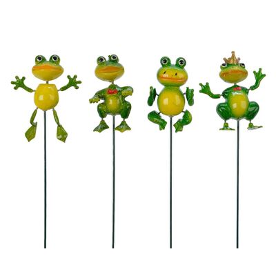 Figurka Żaba na piku 60 cm