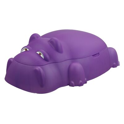Piaskownica hippo z pokrywą