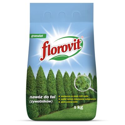 Nawóz do tui (żywotników) 5 kg Florovit
