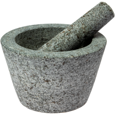 Granitowy moździerz kuchenny z tłuczkiem 13 cm