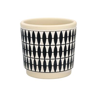 Osłonka ceramiczna 13,5x13,5x12,5cm wzór