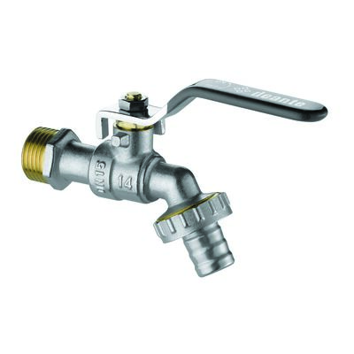 Zawór kulowy ogrodowy 3 x 4 z adapterami