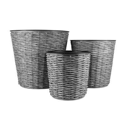 Donica Bahama Ø26 cm jasna szara
