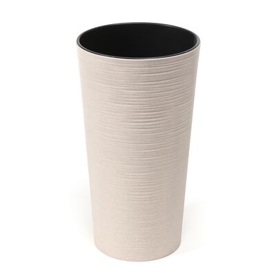 Doniczka LILIA ECO 30 cm DŁUTO biały