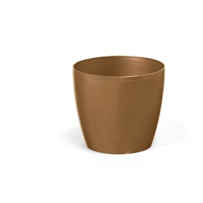 Osłonka-doniczka MAGNOLIA 12 złoty metalik Lamela