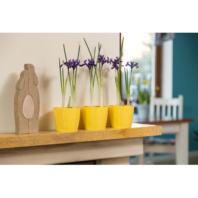 Osłonka-doniczka MAGNOLIA 13,5 żółty Lamela