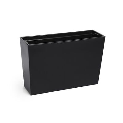 Kwietnik WERBENA 19 x 56 czarny Lamela