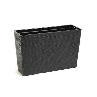 Kwietnik WERBENA 19 x 56 dłuto grafit metalik Lamela