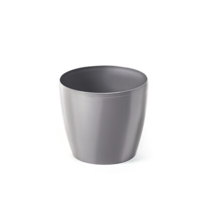 Osłonka-doniczka MAGNOLIA 36 srebrny metalik Lamela