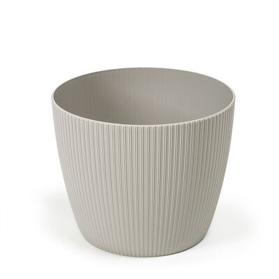 Osłonka-doniczka MAGNOLIA jumper fi 26 taupe Lamela