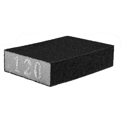 Gąbka ścierna 70 x 25 x 100 mm K120 GRAPHITE