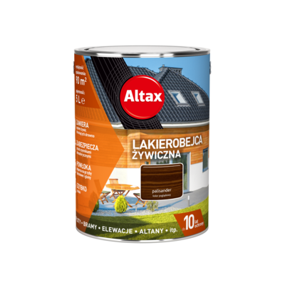 Lakierobejca żywiczna 5 l palisander Altax