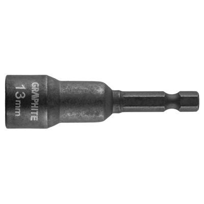 Nasadka udarowa, magnetyczna 13 x 65 mm GRAPHITE