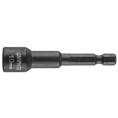 Nasadka udarowa, magnetyczna 10 x 65 mm GRAPHITE
