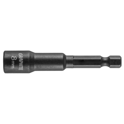 Nasadka udarowa, magnetyczna 8 x 65 mm GRAPHITE