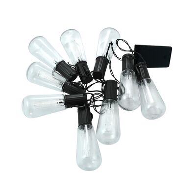 Girlanda POLUX EDISON 10 LED czarna IP20